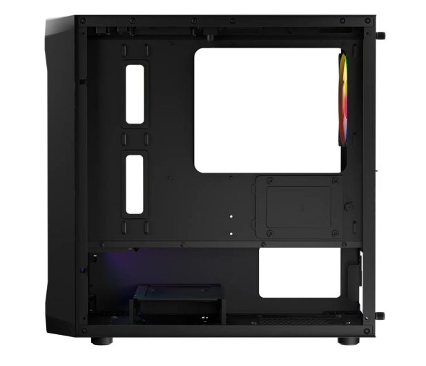 LOGIC CONCEPT Logic Portos ARGB Mini USB 3.0 Czarna AM-PORTOS-10-0000000-0002 - 1172928 - zdjęcie 3